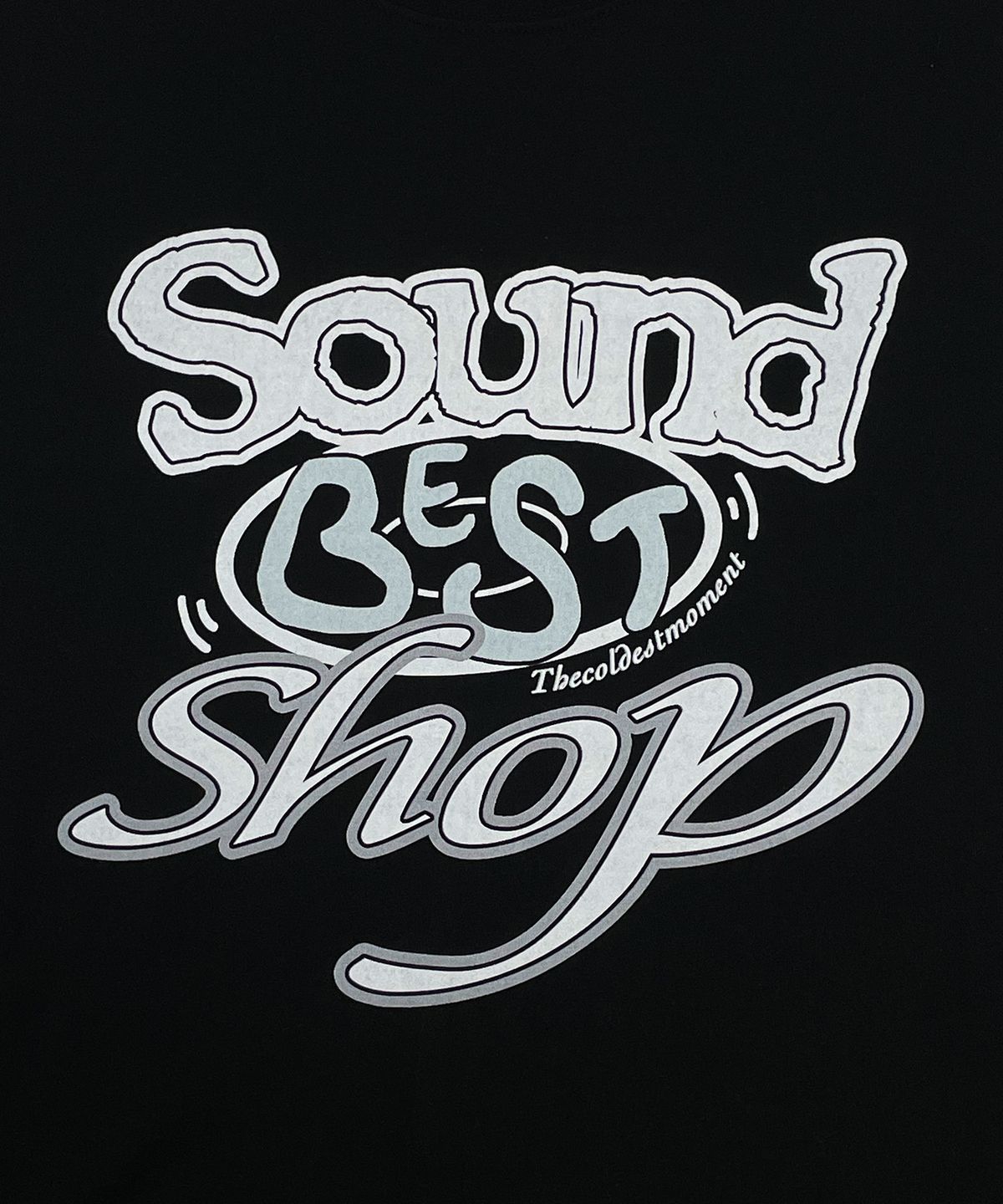 더콜디스트모먼트(THE COLDEST MOMENT) TCM sound best shop T (black)