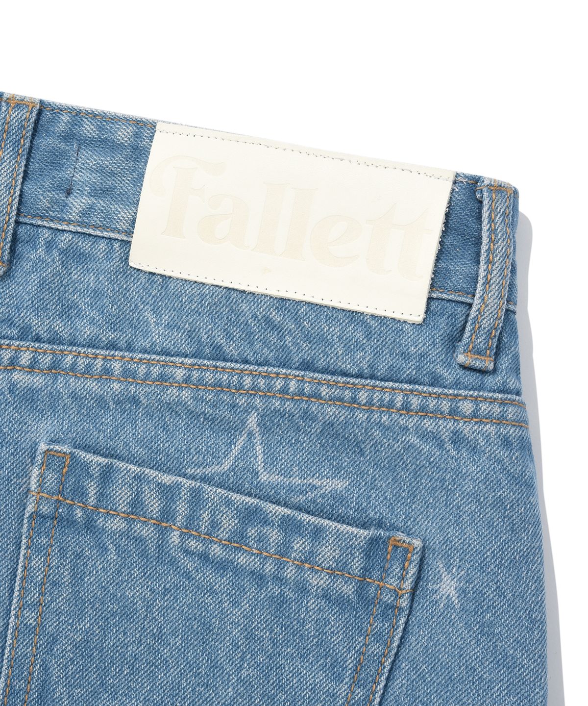 팔렛(FALLETT) 스텔라 데님 스커트 블루