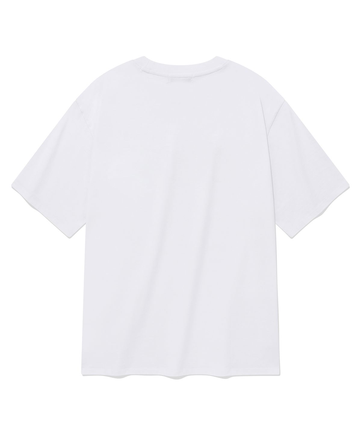 팔렛(FALLETT) 아일렛 로고 반팔티 화이트