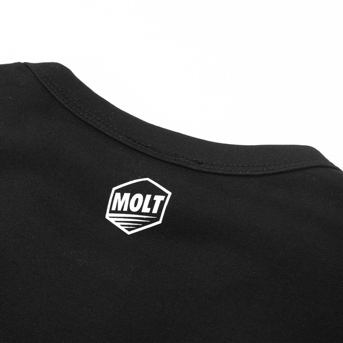 몰트(MOLT) O.F.A s로고 액티브 스탠다드 반팔티(블랙)