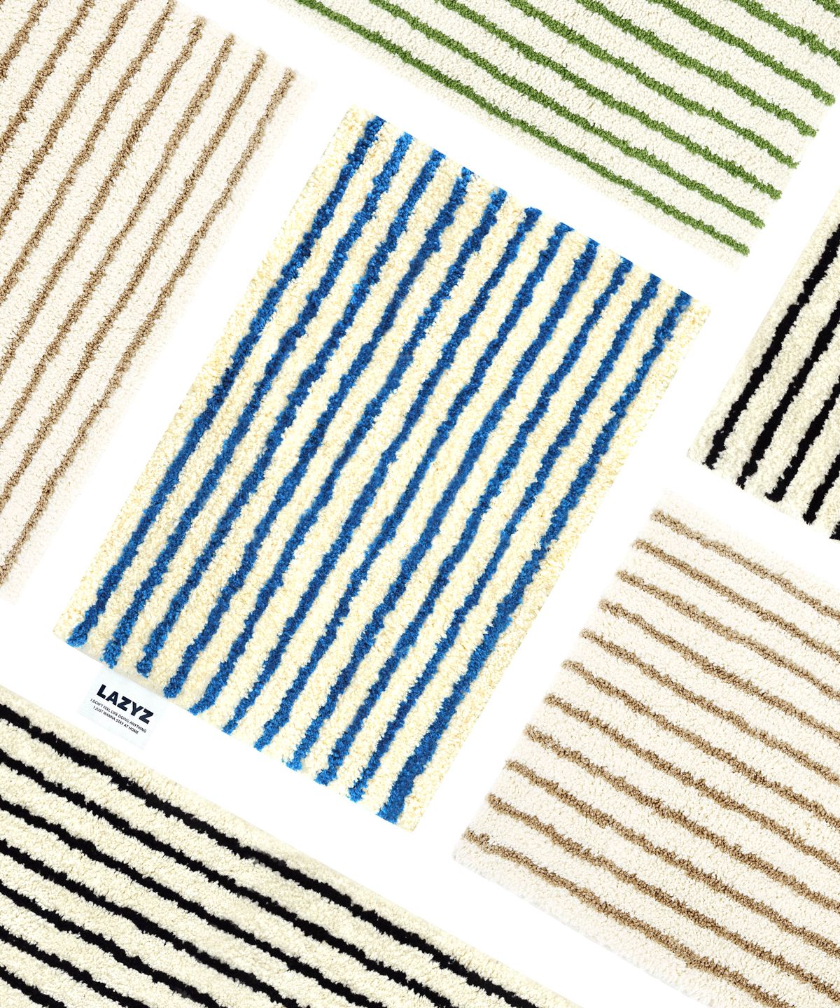 레이지지(LAZYZ) Sailor Stripe Rug 4Colors