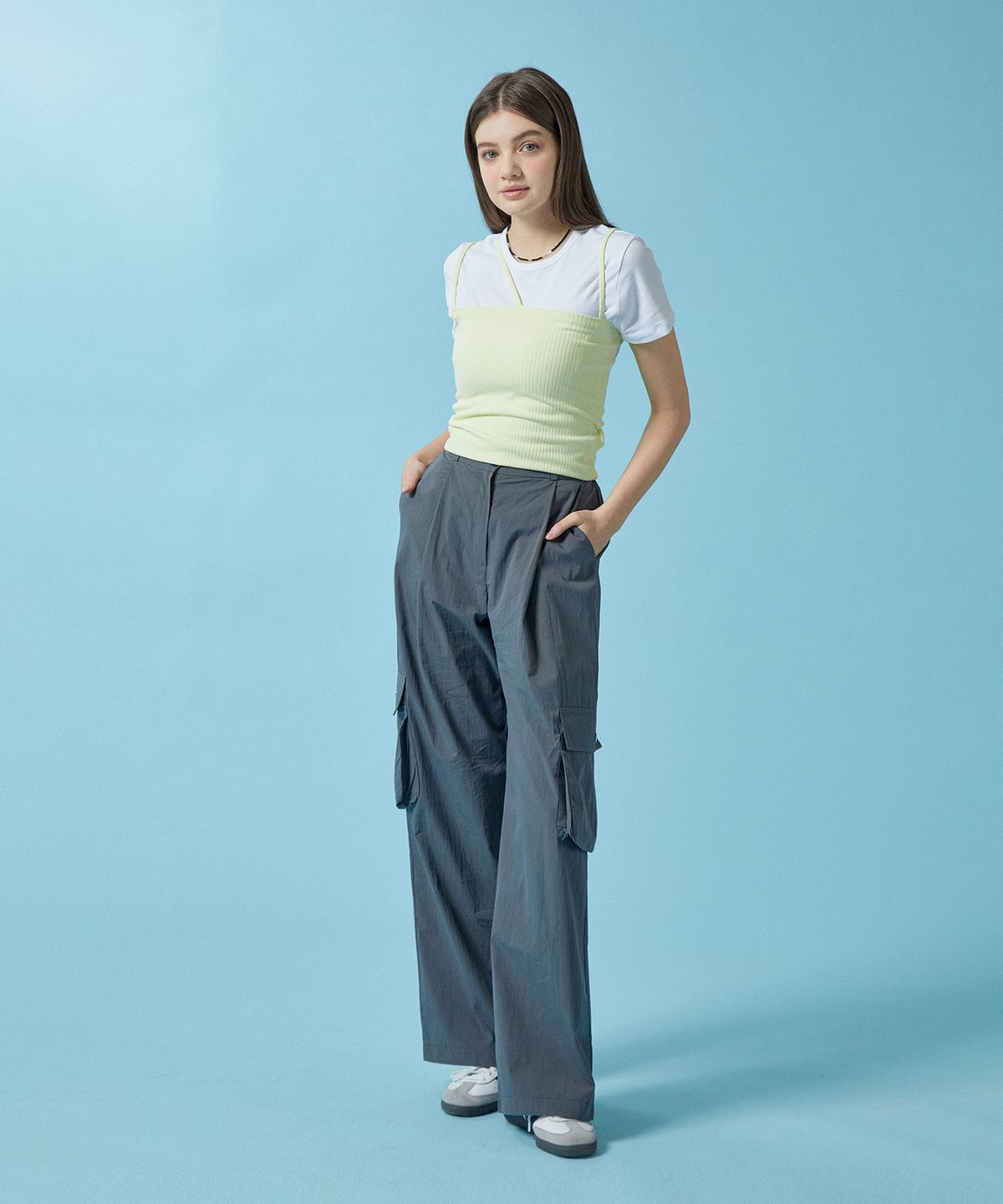 핀블랙(PINBLACK) 소프트 텐셀 반팔티 (2 COLOR)