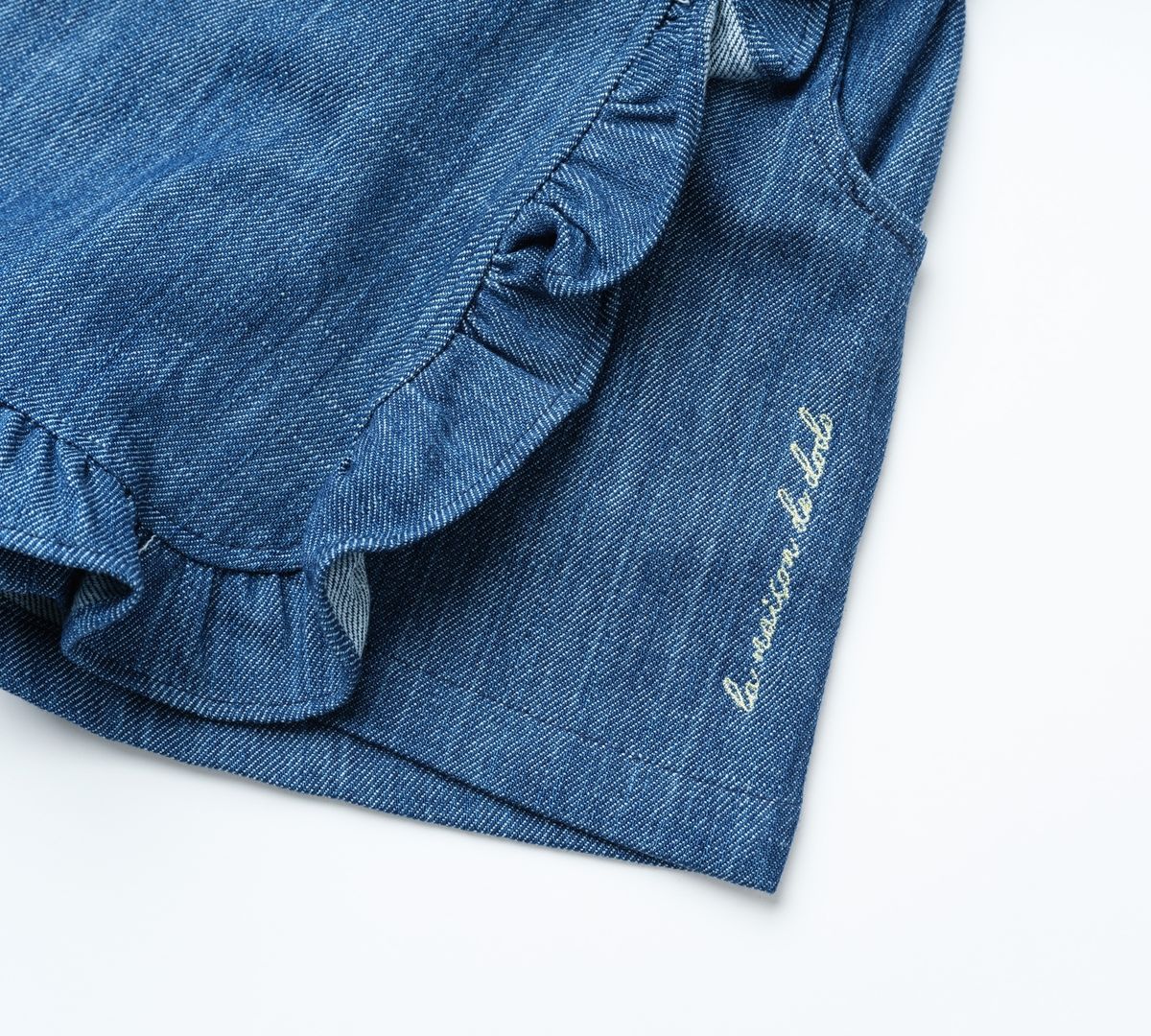 라메종드도도(LA MAISON DE DODO) Lovely Pants Skirt with a Rabbit_치마바지