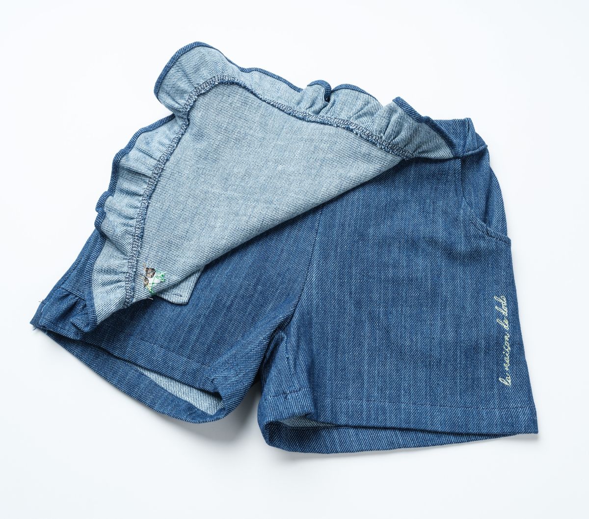 라메종드도도(LA MAISON DE DODO) Lovely Pants Skirt with a Rabbit_치마바지