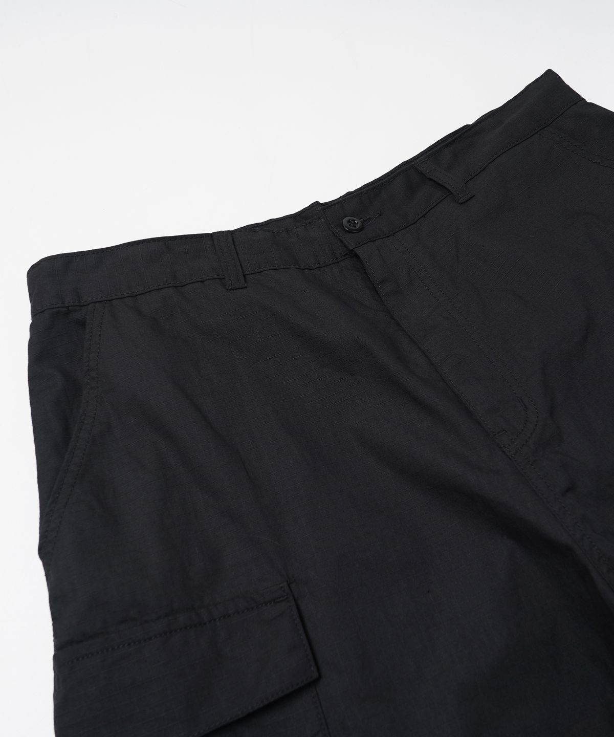 프리즘웍스(FRIZMWORKS) COTTON RIPSTOP BDU SHORTS _ BLACK