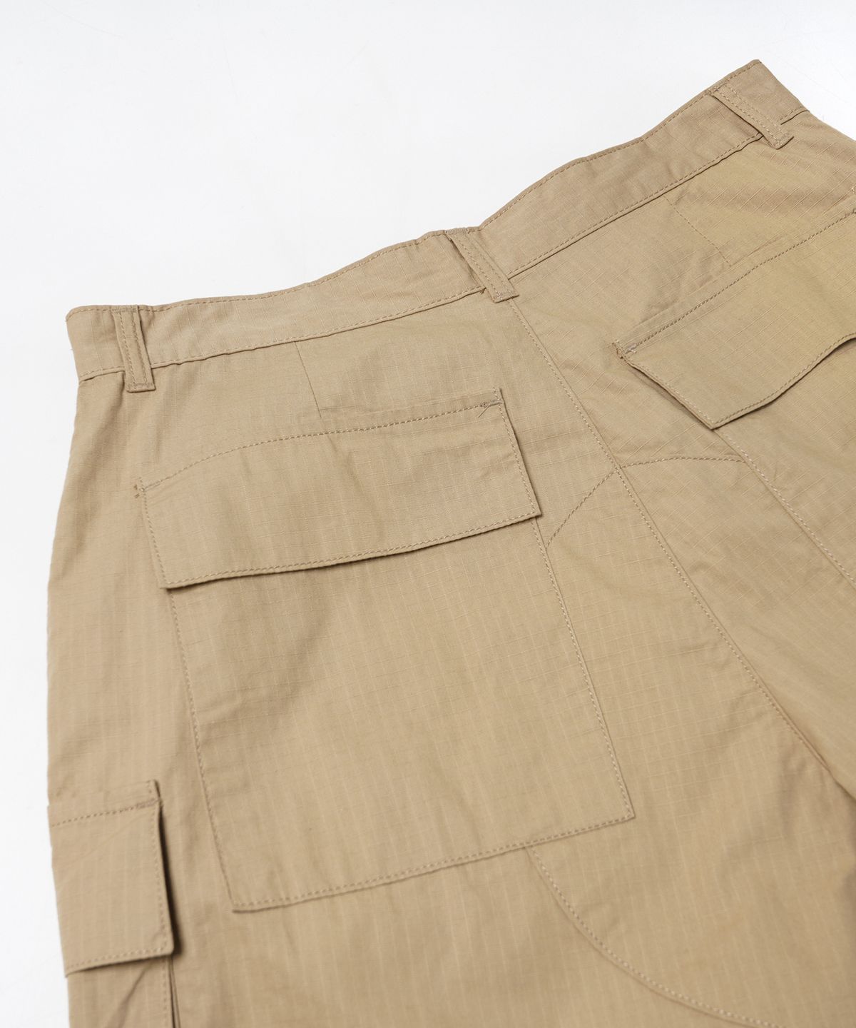 프리즘웍스(FRIZMWORKS) COTTON RIPSTOP BDU SHORTS _ BEIGE