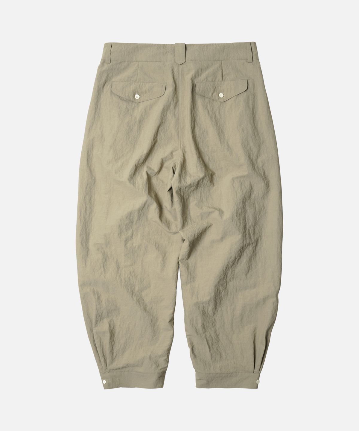 프리즘웍스(FRIZMWORKS) CURVED CUFFS PANTS _ BEIGE