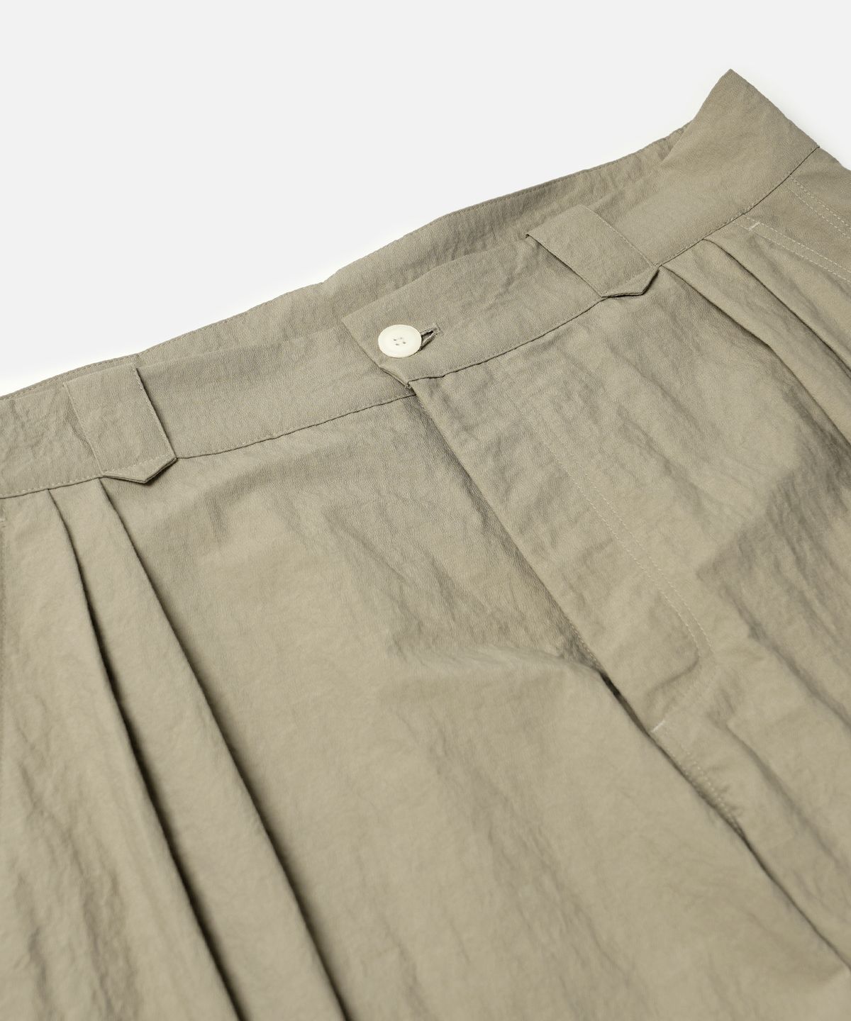 프리즘웍스(FRIZMWORKS) CURVED CUFFS PANTS _ BEIGE