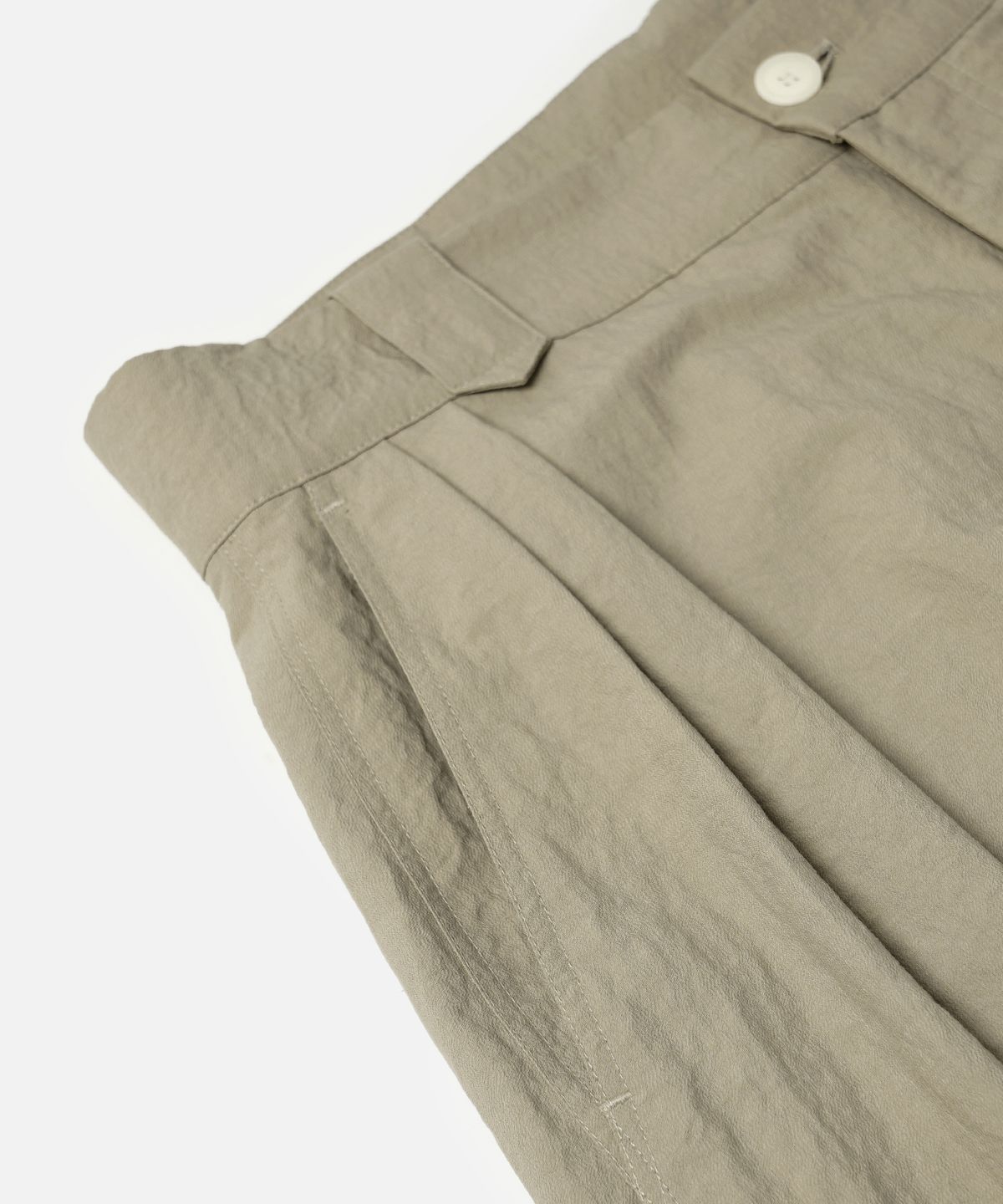 프리즘웍스(FRIZMWORKS) CURVED CUFFS PANTS _ BEIGE