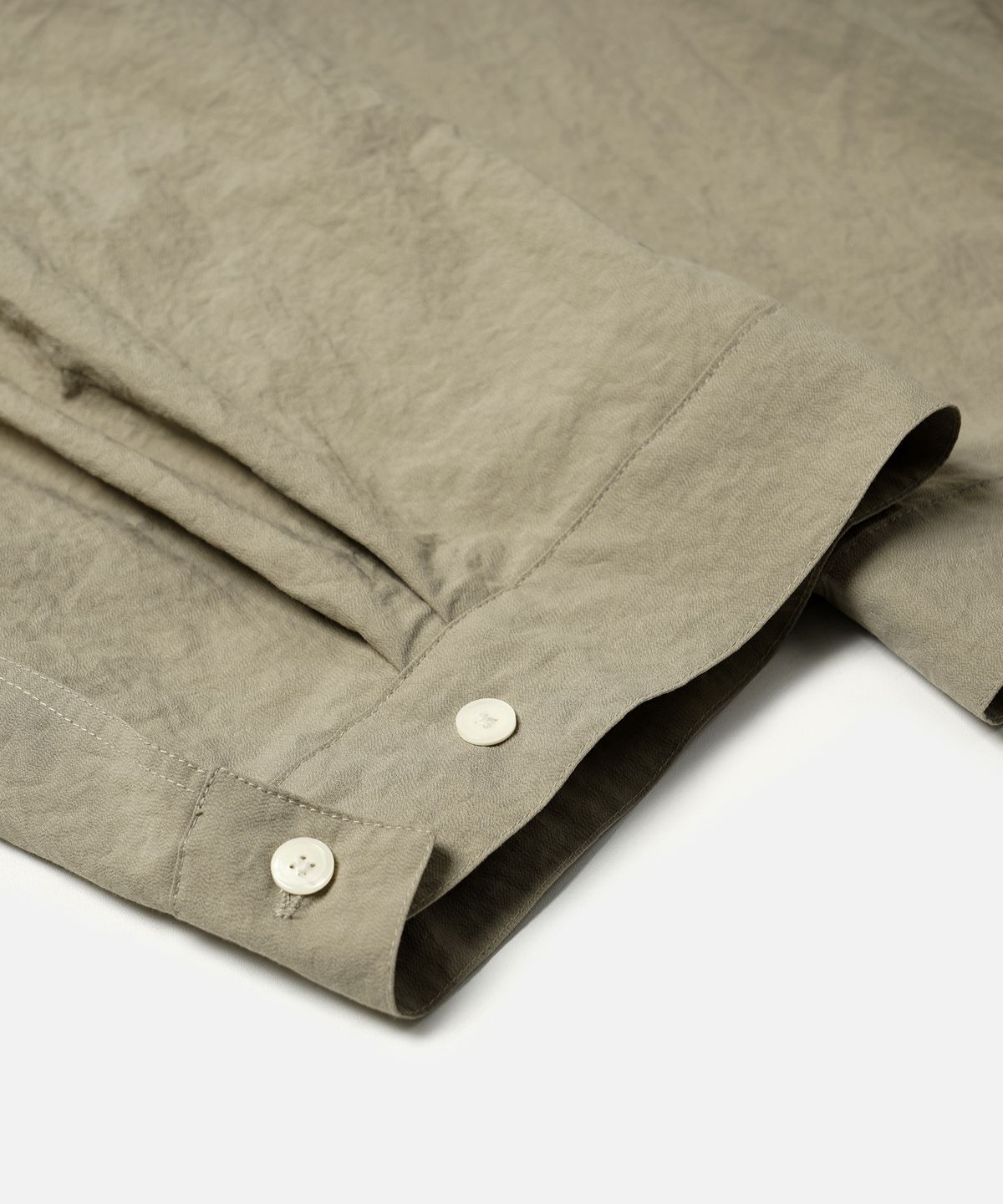 프리즘웍스(FRIZMWORKS) CURVED CUFFS PANTS _ BEIGE