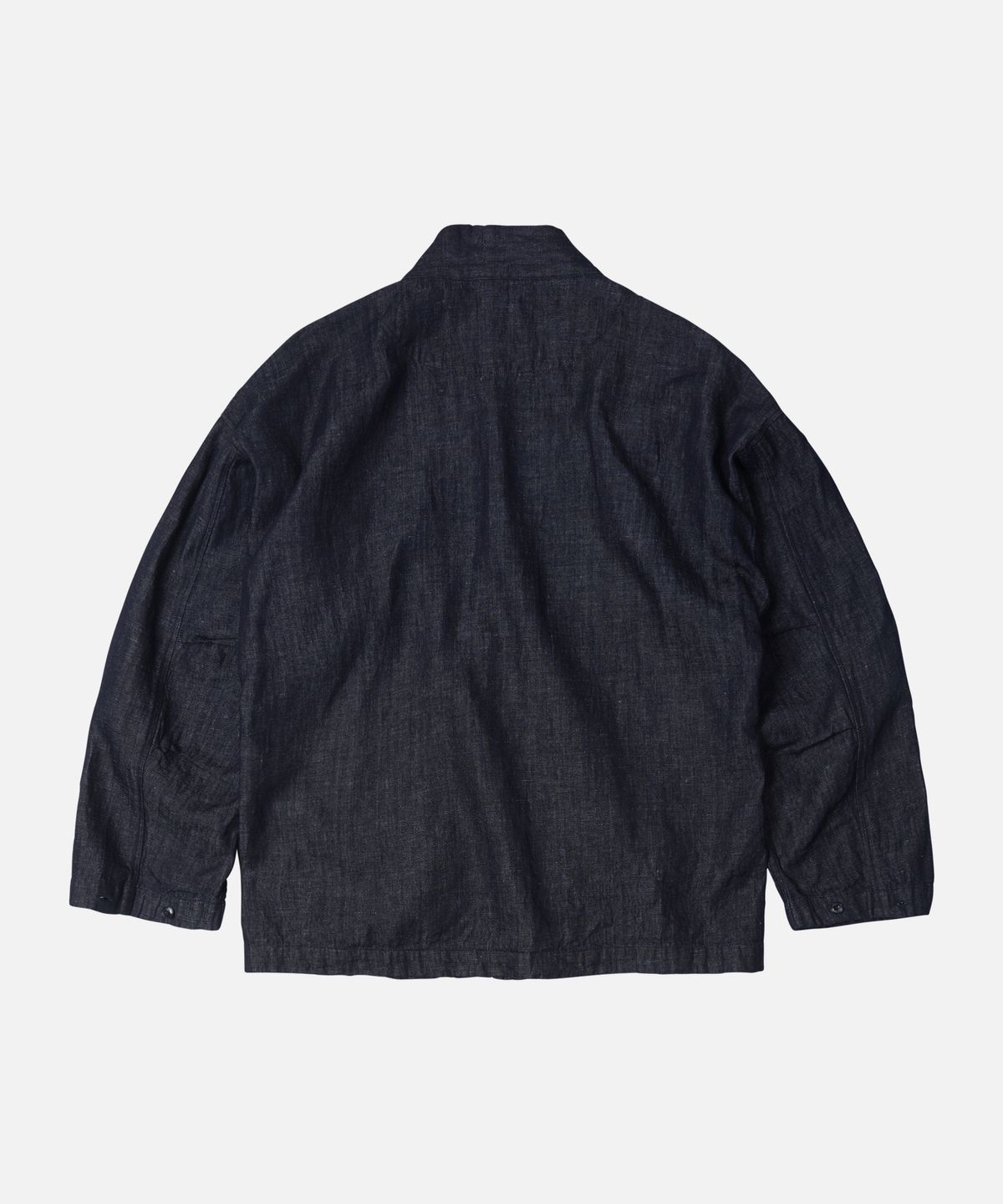 프리즘웍스(FRIZMWORKS) LINEN DENIM TRUCKER DURUMAGI _ INDIGO
