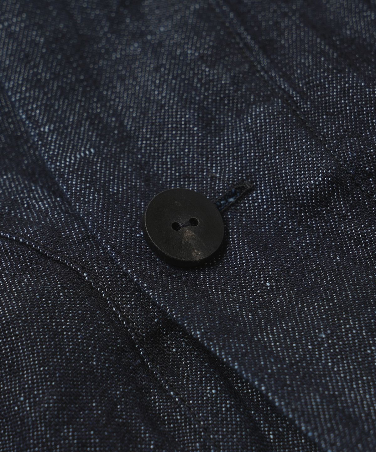 프리즘웍스(FRIZMWORKS) LINEN DENIM TRUCKER DURUMAGI _ INDIGO