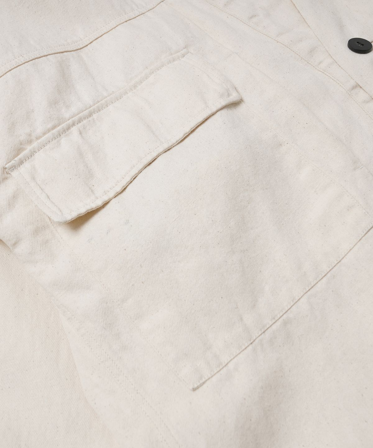 프리즘웍스(FRIZMWORKS) LINEN DENIM TRUCKER DURUMAGI _ NATURAL