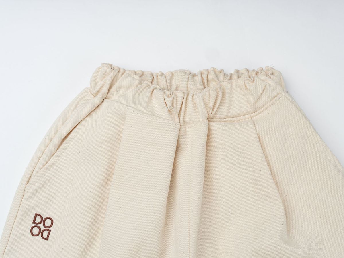 라메종드도도(LA MAISON DE DODO) Simply Dodo Wide Pants with Cat and Dog_7부바지
