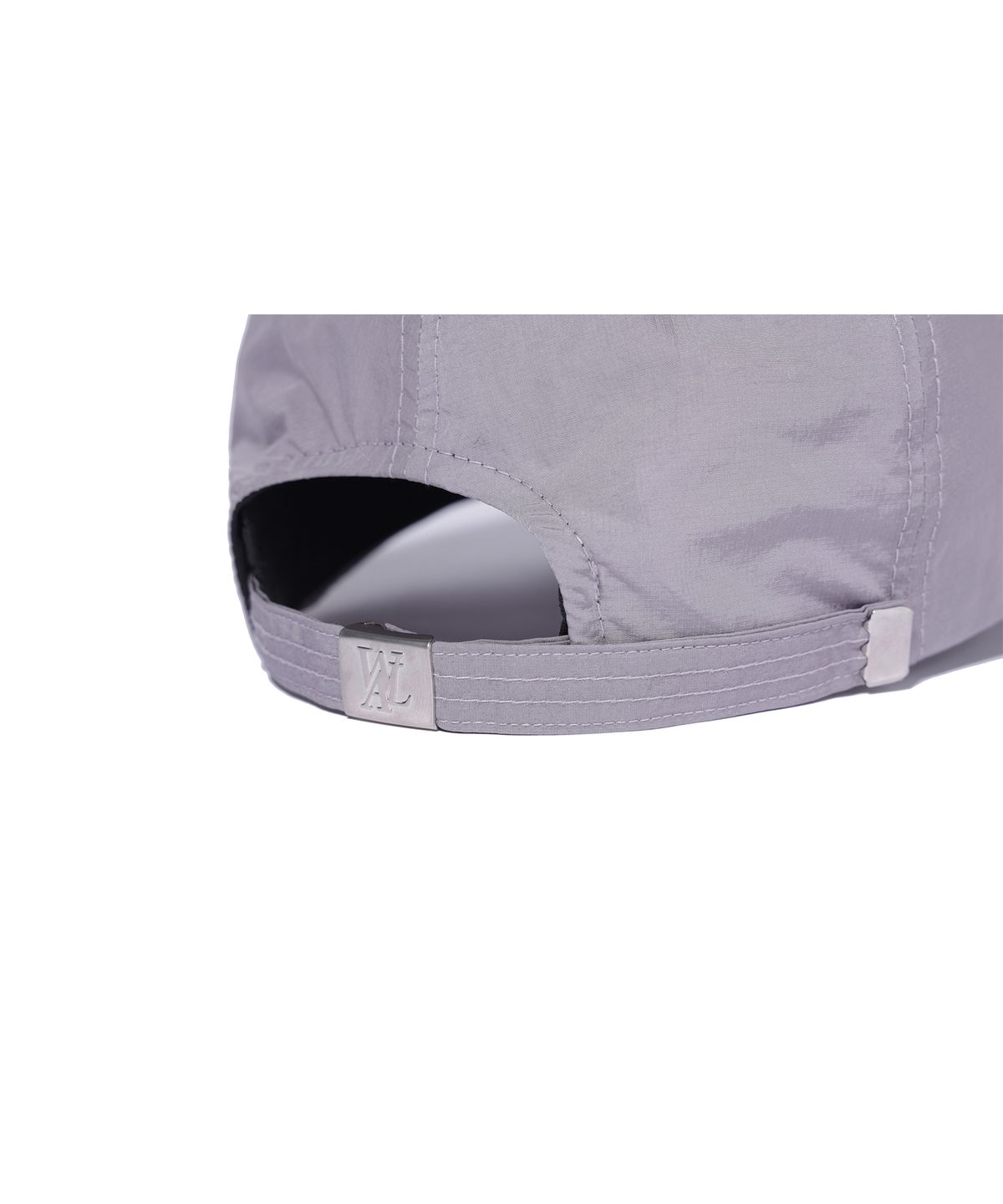 우알롱(WOOALONG) Signature Logo ball cap - NYLON DUSTY PURPLE