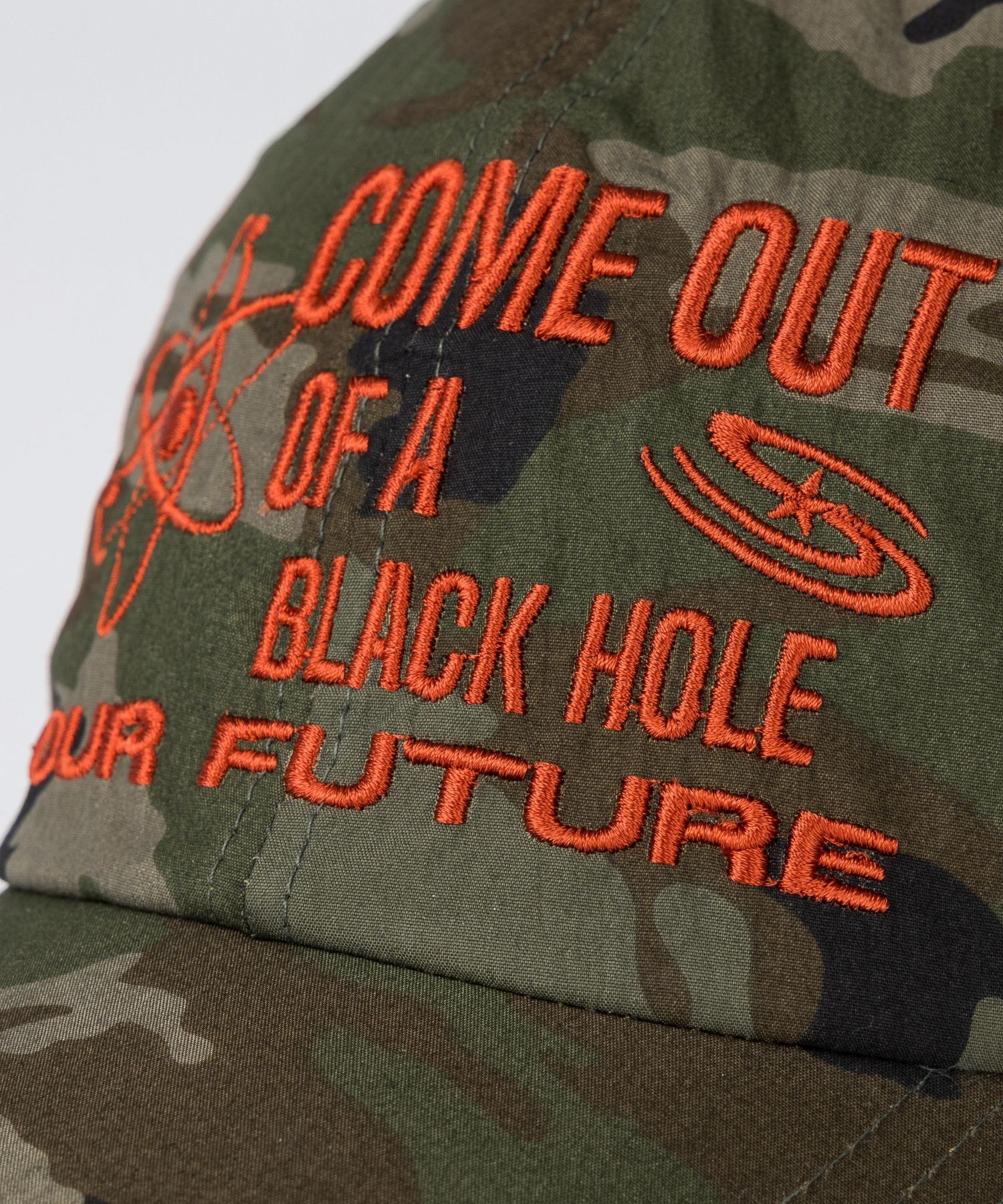 MUSINSA | BAUF Come Out Nylon Ball Cap [Camo]