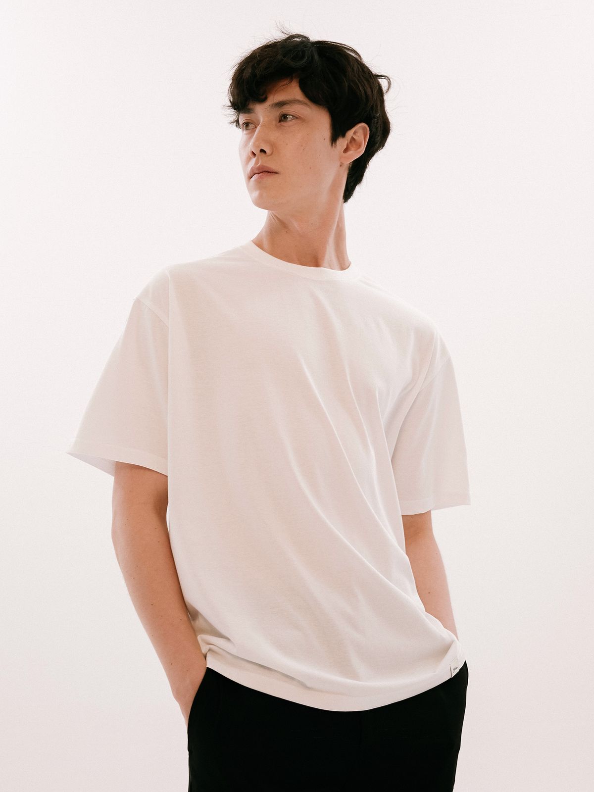 예일(YALE) [3PACK] 컴포트 티 화이트/블랙