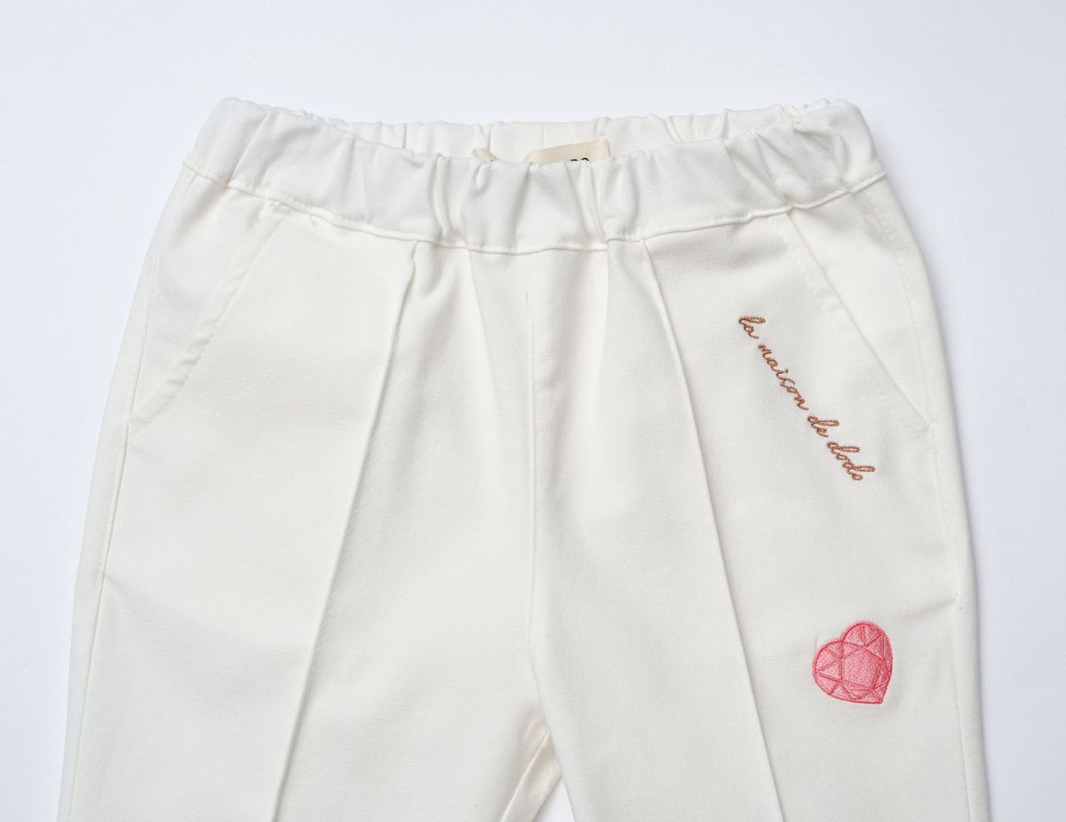 라메종드도도(LA MAISON DE DODO) Simply Dodo Belle Pants with Heart Candy_나팔바지