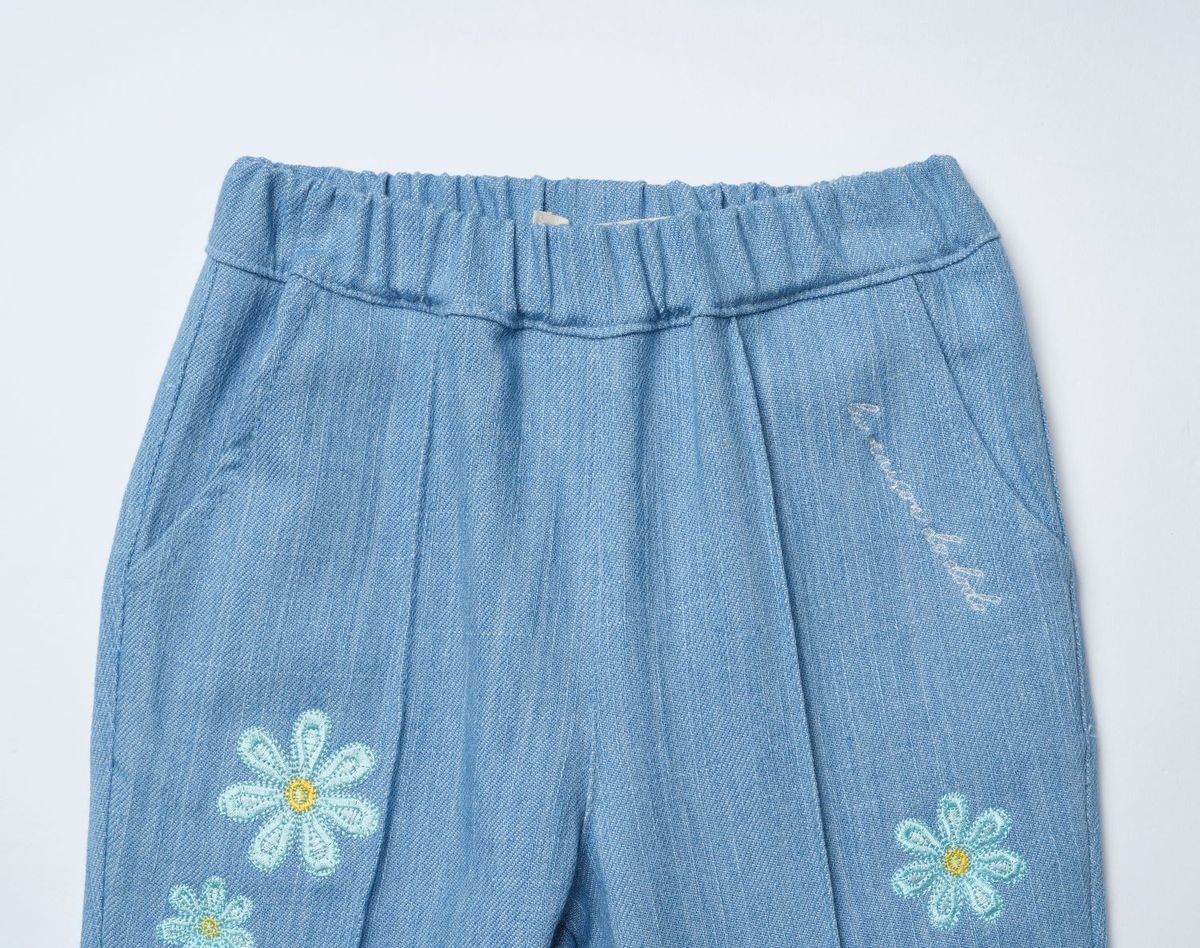 라메종드도도(LA MAISON DE DODO) Simply Dodo Belle Pants with Flower Candies_나팔바지