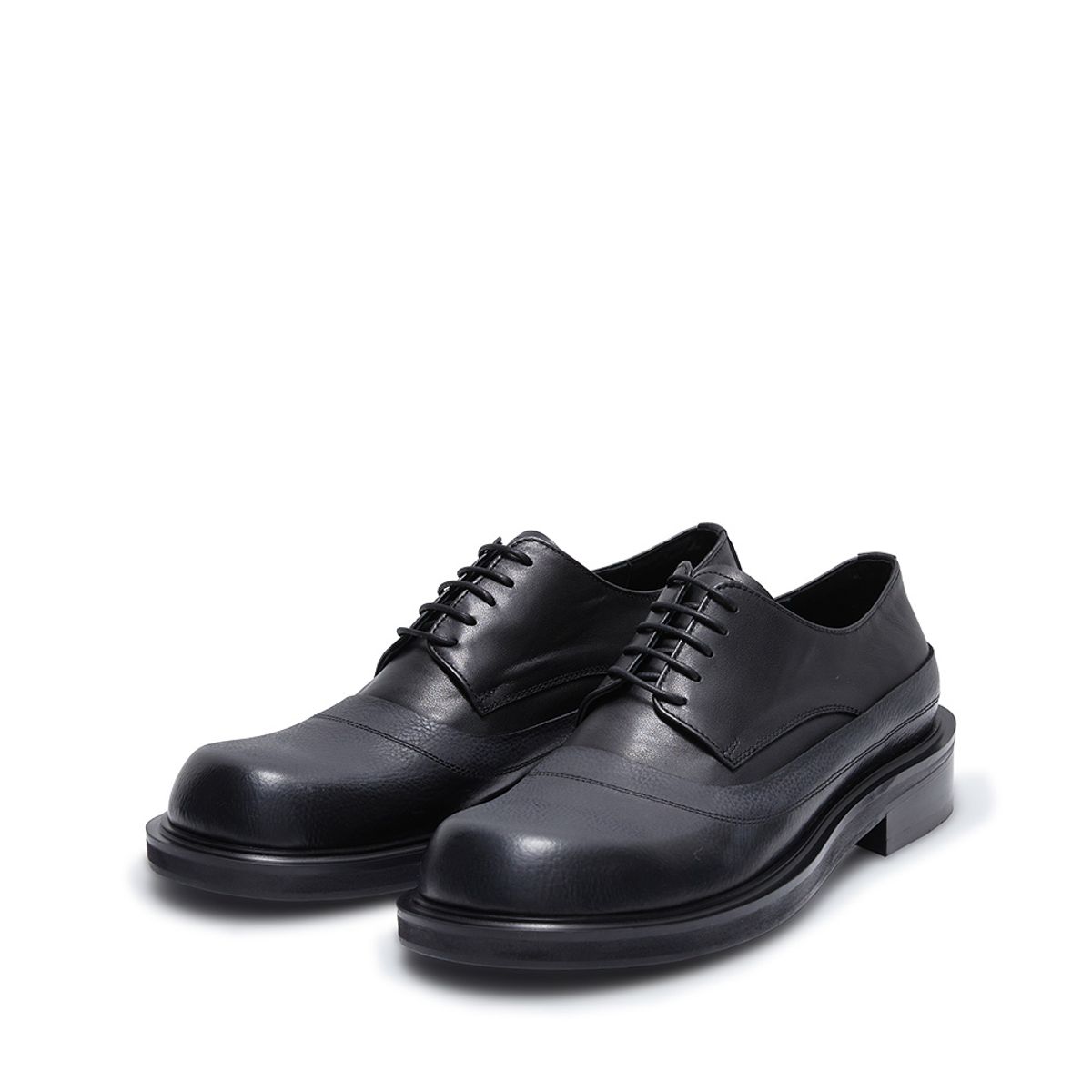 네거티브쓰리(NEGATIVETHREE) Derby Shoes  BLACK