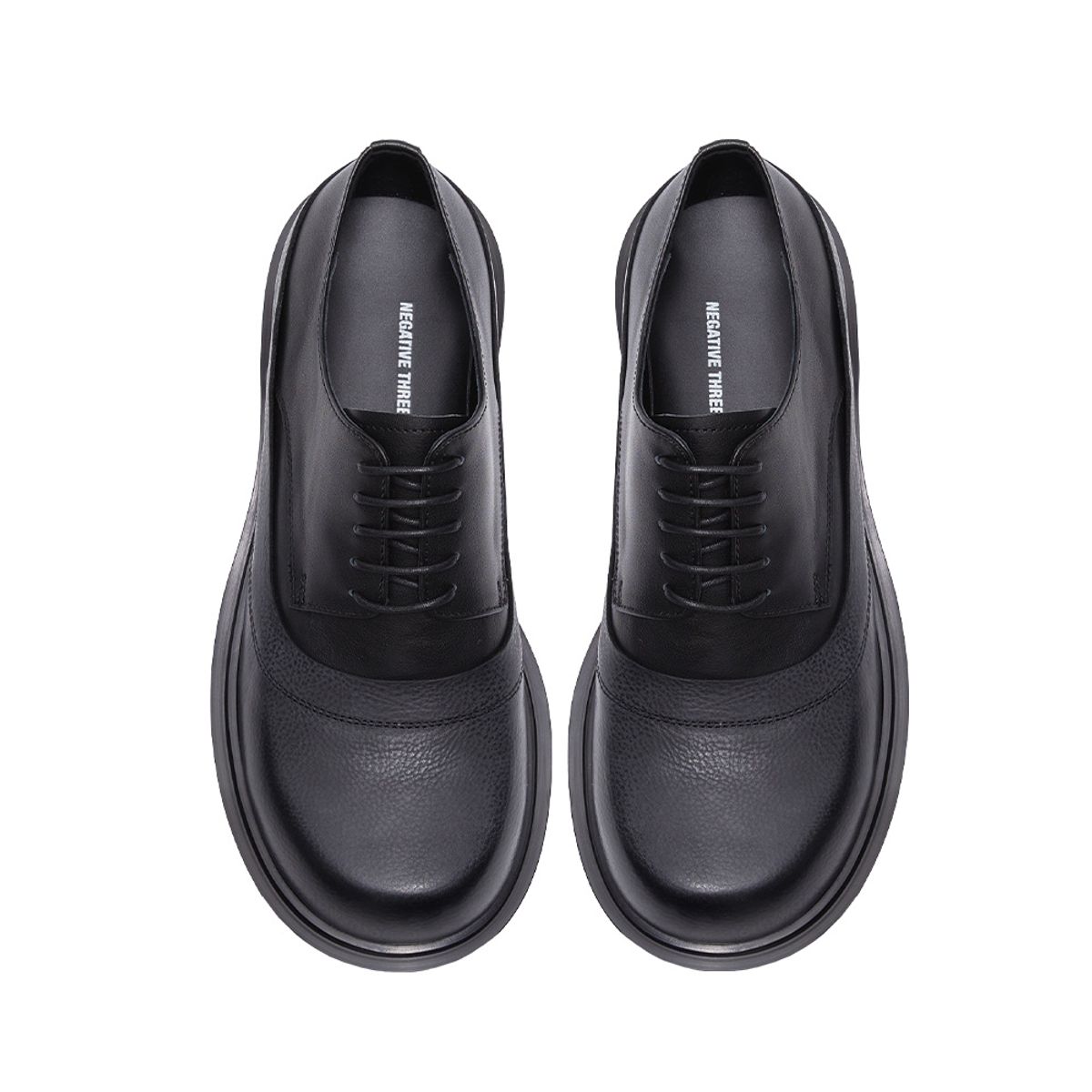 네거티브쓰리(NEGATIVETHREE) Derby Shoes  BLACK