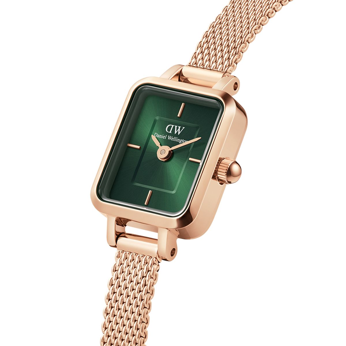 다니엘 웰링턴(DANIEL WELLINGTON) QUADRO MINI MELROSE EMERALD 그린다이얼 여성시계