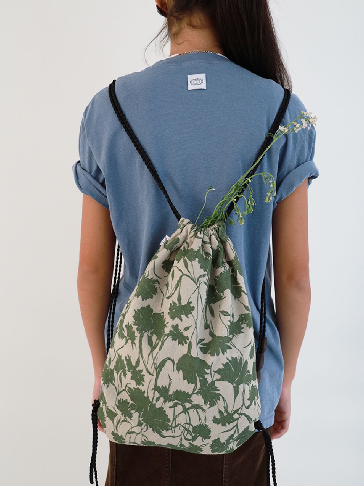 콜로신스(COLOCYNTH) Ebony Tree Bag Ginkgo Green