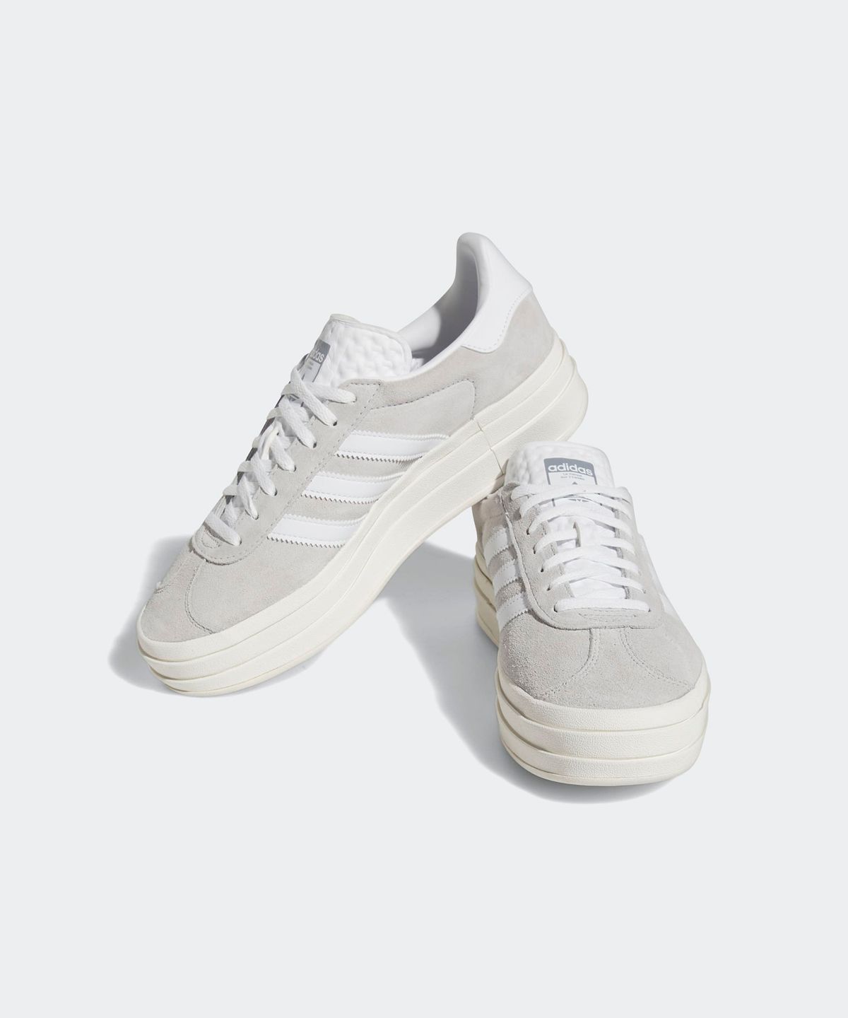 아디다스(ADIDAS) 가젤 볼드 - 그레이:화이트 / HQ6893