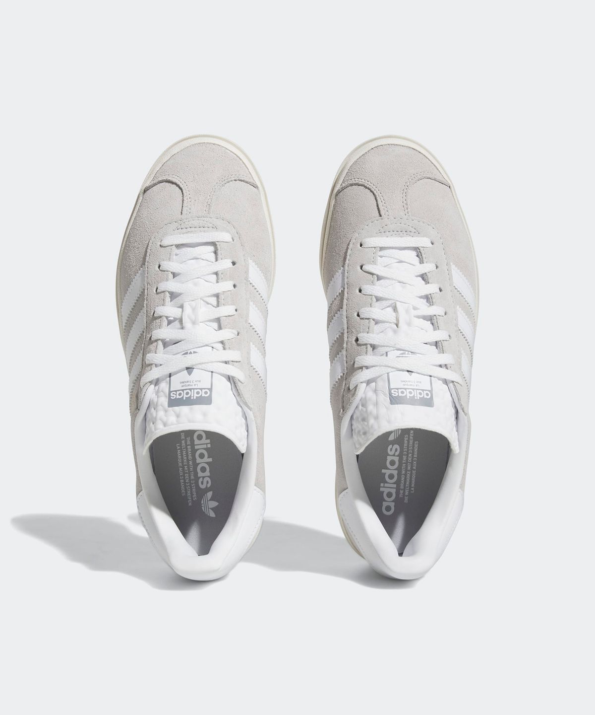 아디다스(ADIDAS) 가젤 볼드 - 그레이:화이트 / HQ6893