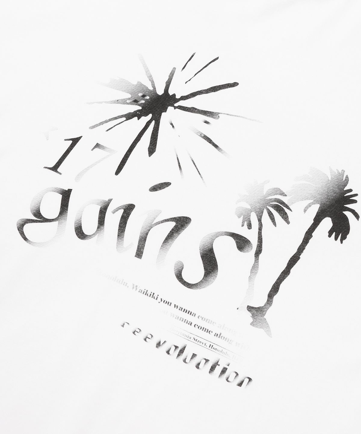 게인스보로(GAINSBORO) 어게인 코코넛트리 티셔츠_화이트