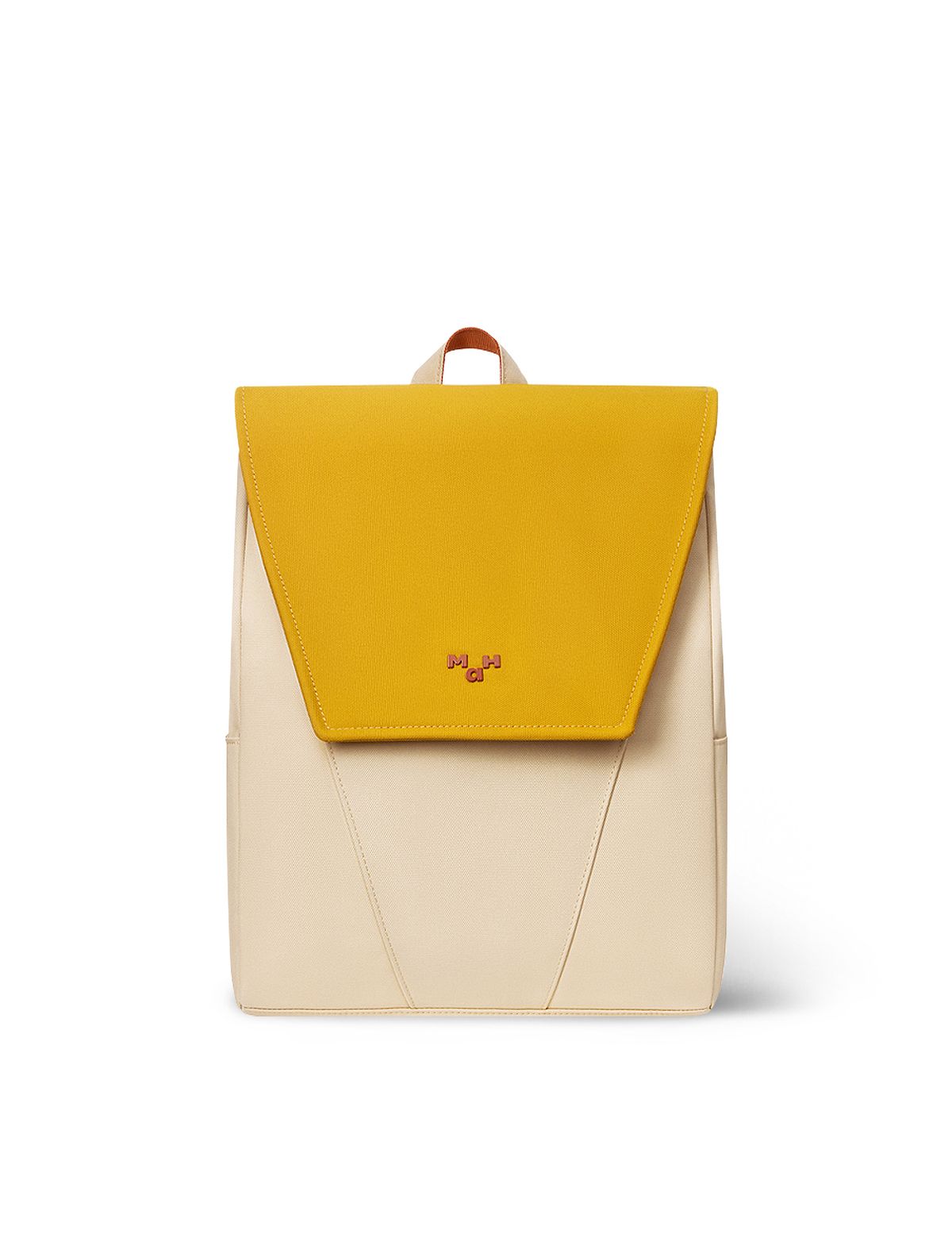 마흐(MAH) 영 백팩 - 옐로우크림
