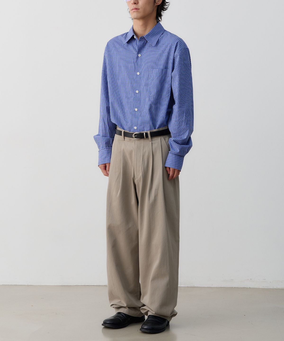 노운(NOUN) wide chino pants (khaki beige)