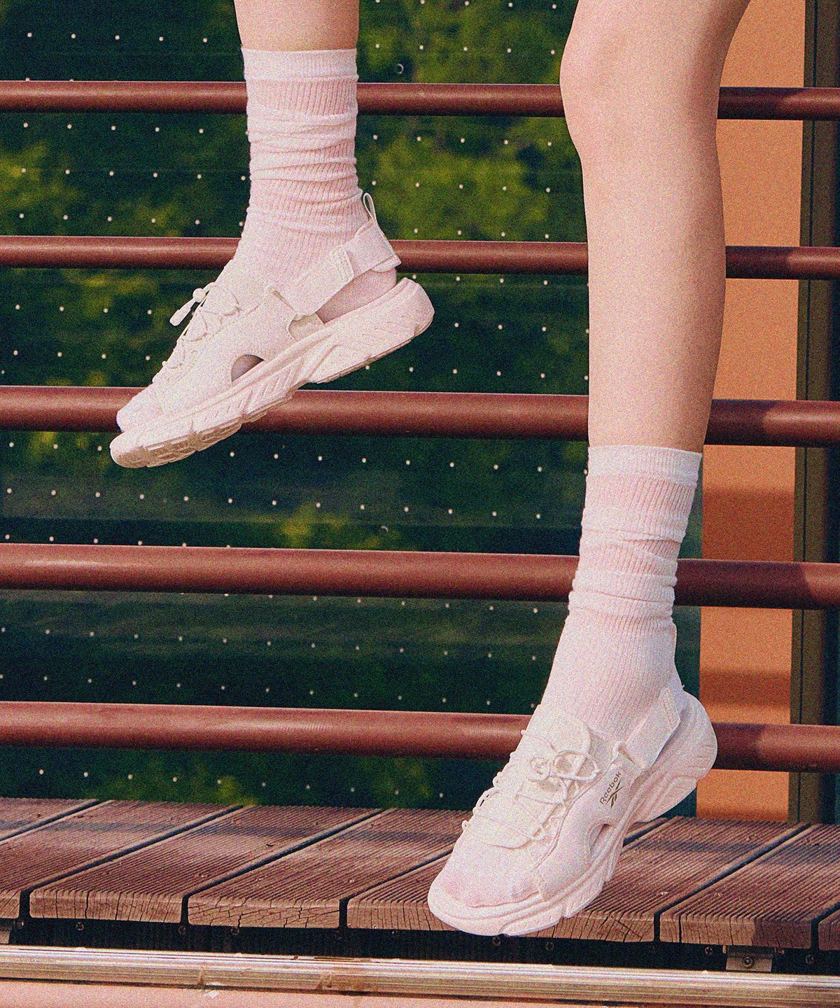 리복(REEBOK) 하이페리엄 슬라이드 - 크림 / 100252736