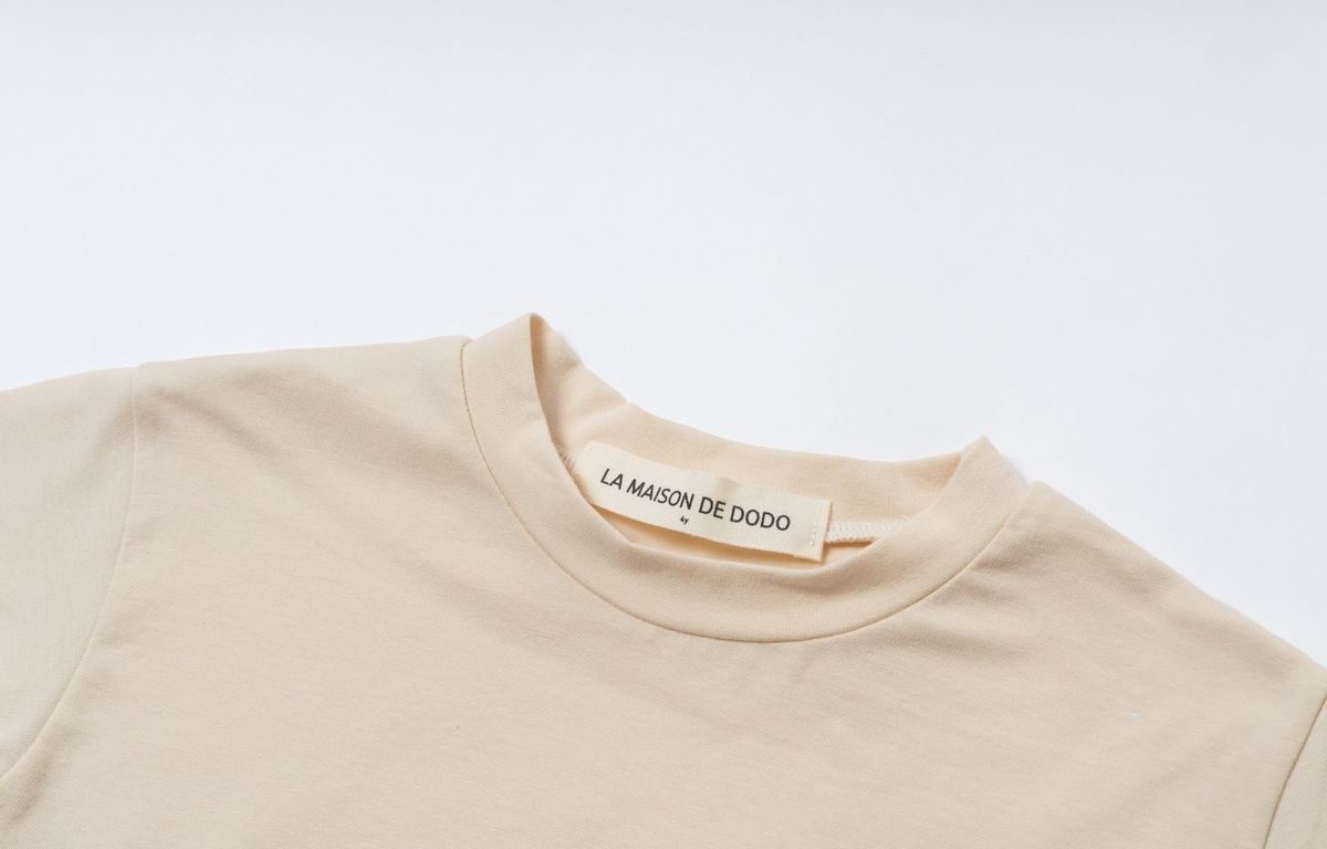 라메종드도도(LA MAISON DE DODO) Basic Dodo Short Sleeve T-Shirt with Cat Cookies_반팔티