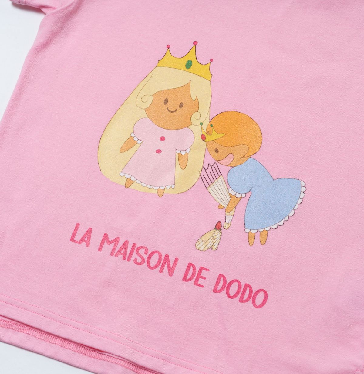 라메종드도도(LA MAISON DE DODO) Basic Dodo Short Sleeve T-Shirt with Cookie Princesses_반팔티