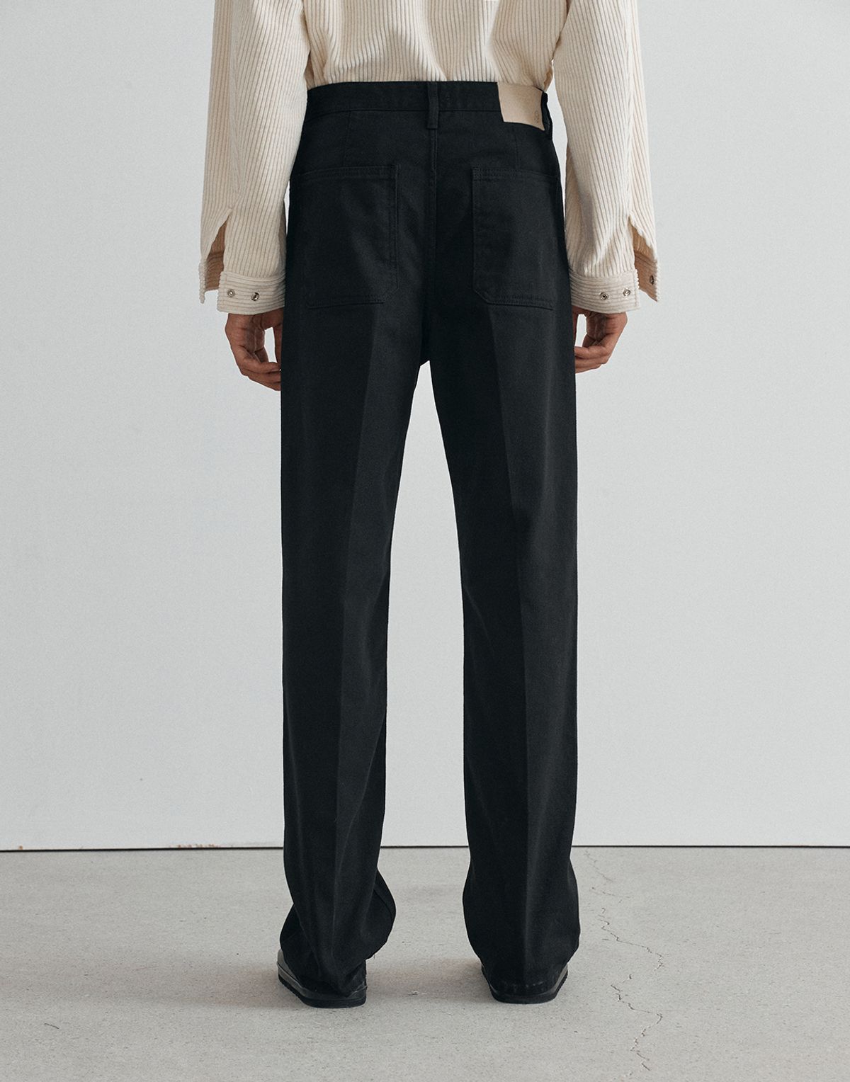 호이테(HEUTE) HET SAILOR PANTS BLACK