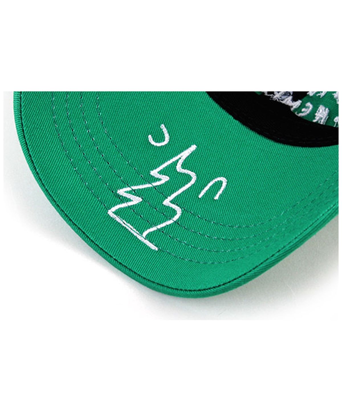 유니버셜 케미스트리(UNIVERSAL CHEMISTRY) Front Logo Cotton Green Ballcap 코튼볼캡