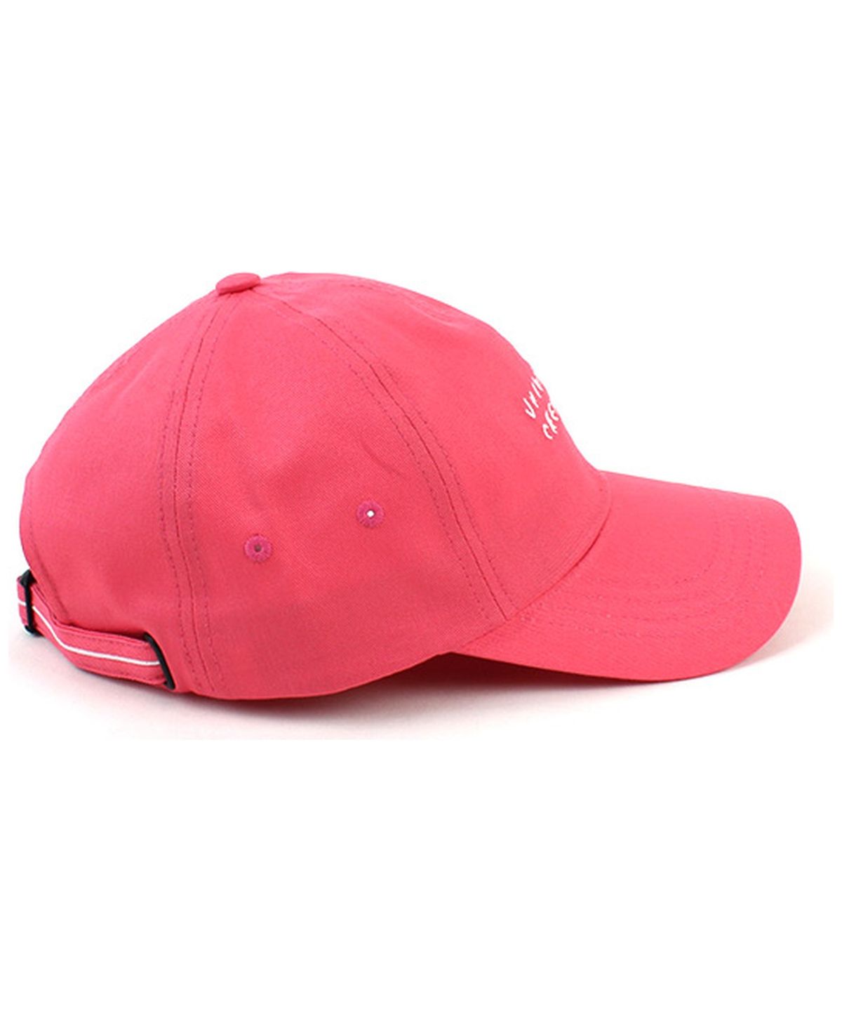 유니버셜 케미스트리(UNIVERSAL CHEMISTRY) Front Logo Cotton Pink Ballcap 코튼볼캡