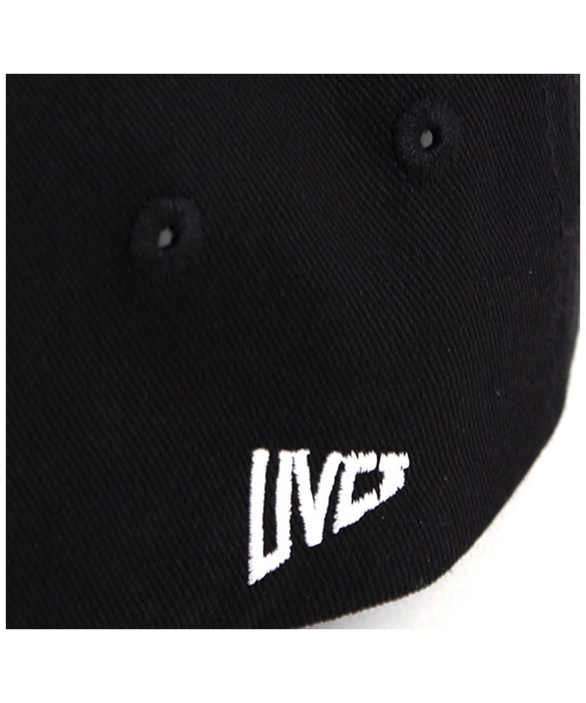 유니버셜 케미스트리(UNIVERSAL CHEMISTRY) Back Logo Cotton Black Ballcap 코튼볼캡