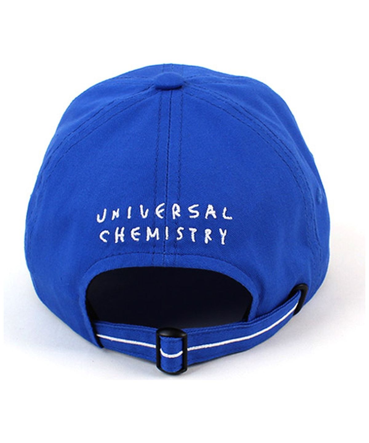 유니버셜 케미스트리(UNIVERSAL CHEMISTRY) Back Logo Cotton Blue Ballcap 코튼볼캡