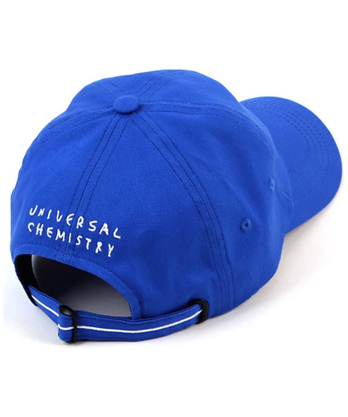 유니버셜 케미스트리(UNIVERSAL CHEMISTRY) Back Logo Cotton Blue Ballcap 코튼볼캡