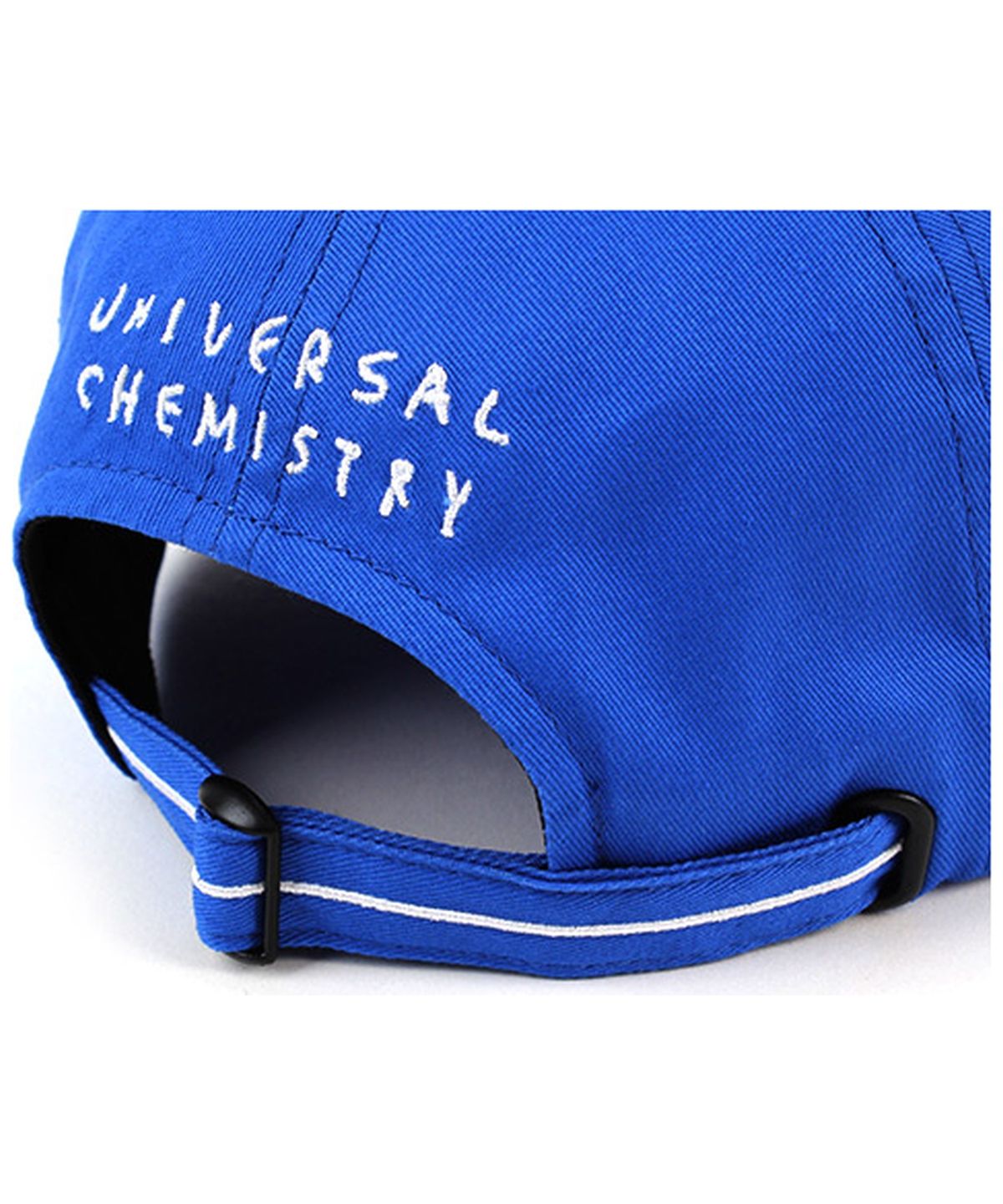 유니버셜 케미스트리(UNIVERSAL CHEMISTRY) Back Logo Cotton Blue Ballcap 코튼볼캡