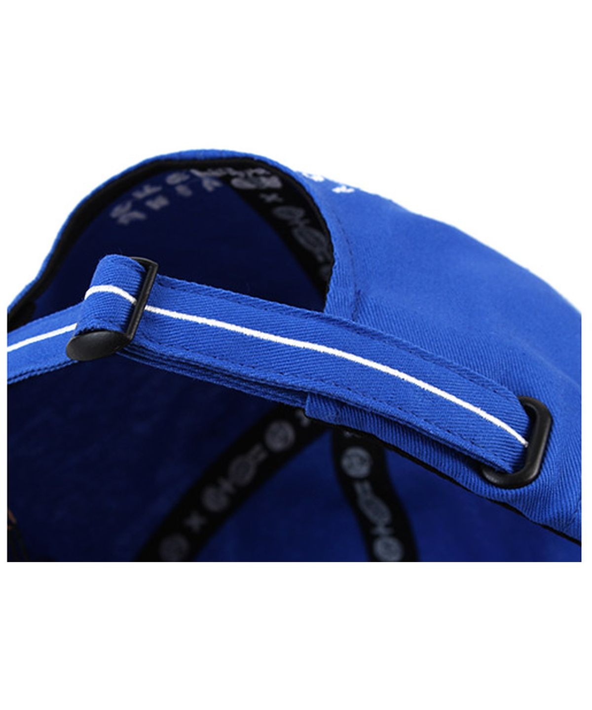 유니버셜 케미스트리(UNIVERSAL CHEMISTRY) Back Logo Cotton Blue Ballcap 코튼볼캡