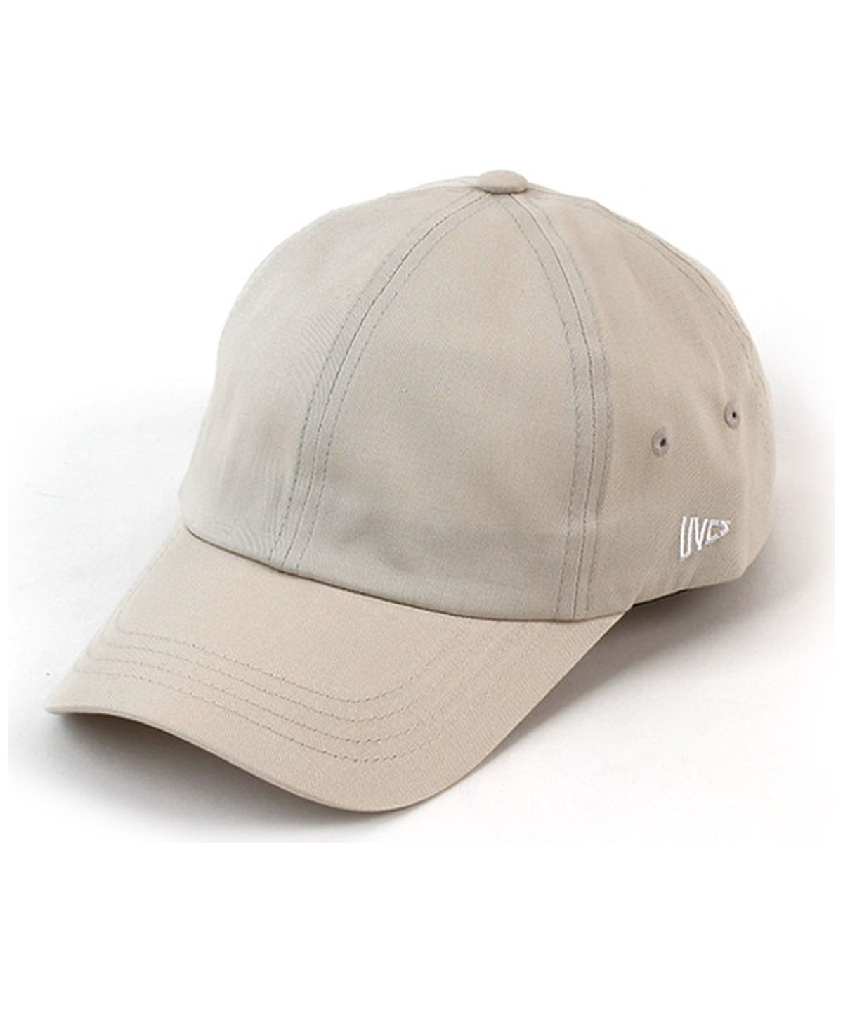 유니버셜 케미스트리(UNIVERSAL CHEMISTRY) Back Logo Cotton Beige Ballcap 코튼볼캡