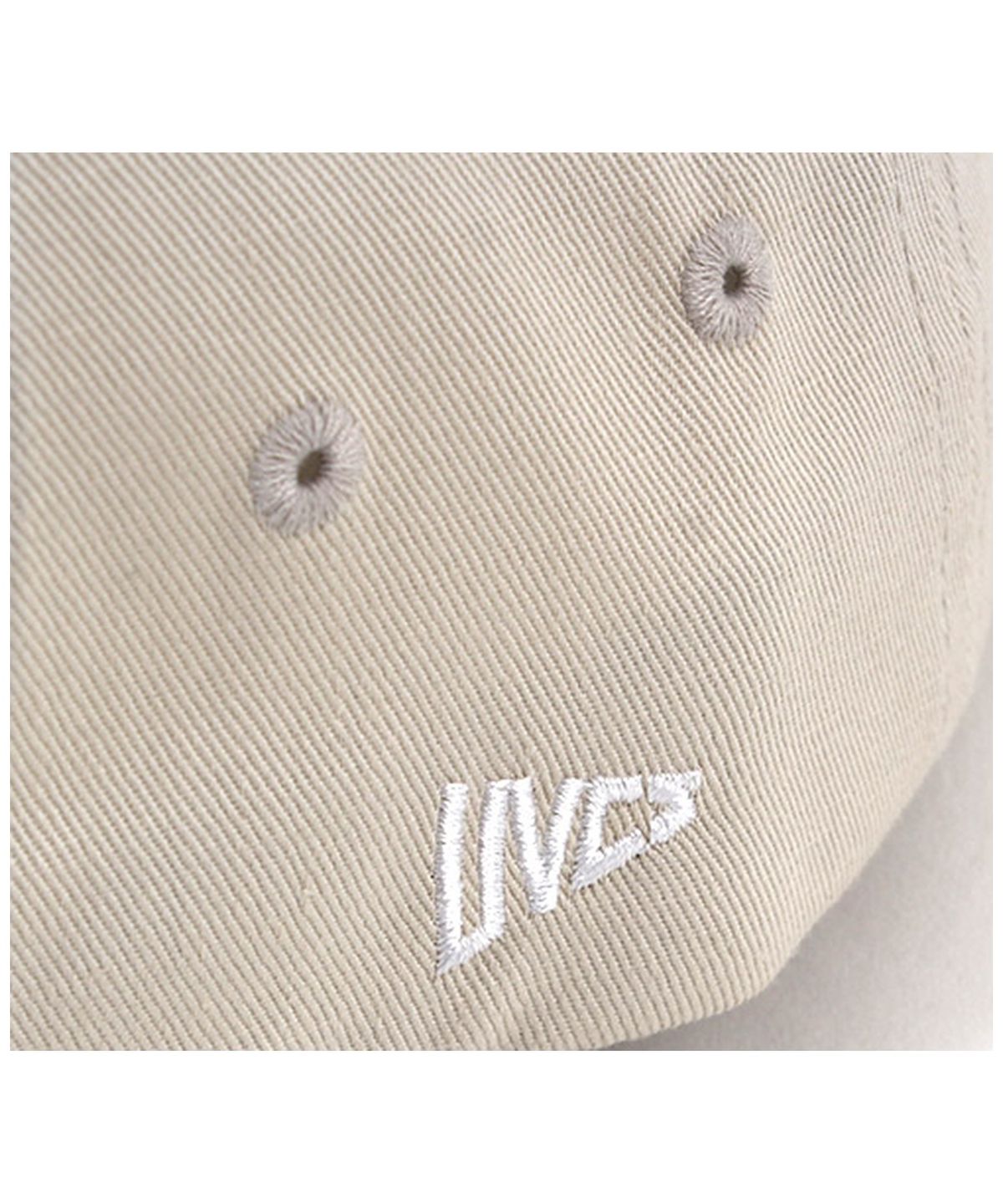 유니버셜 케미스트리(UNIVERSAL CHEMISTRY) Back Logo Cotton Beige Ballcap 코튼볼캡