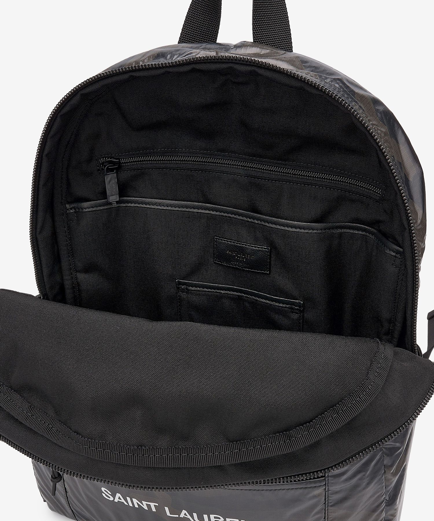 ■Saint Laurent■ Camouflage print backpack black 623698FAAE MUSINSA | SAINT LAURENT Camouflage Print Backpack - Black