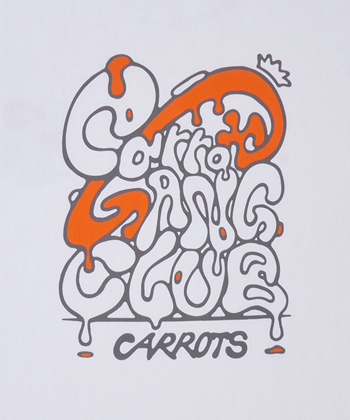 캐롯츠(CARROTS) MELTING CARROT TEE WHITE