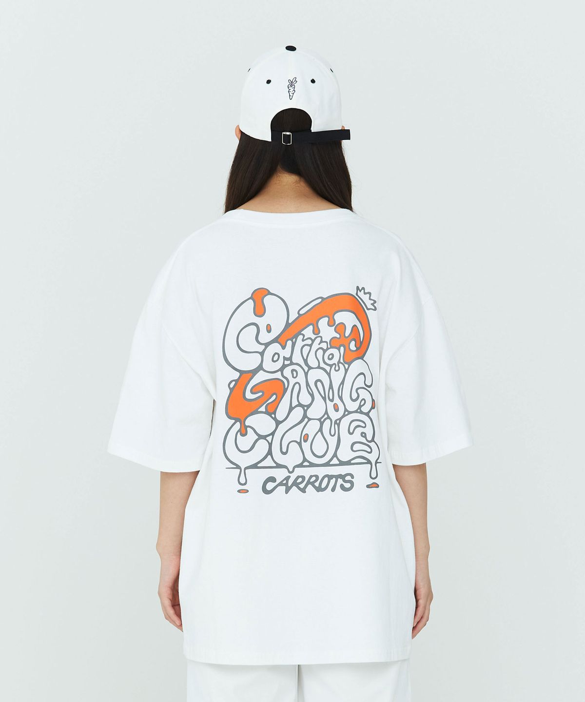 캐롯츠(CARROTS) MELTING CARROT TEE WHITE
