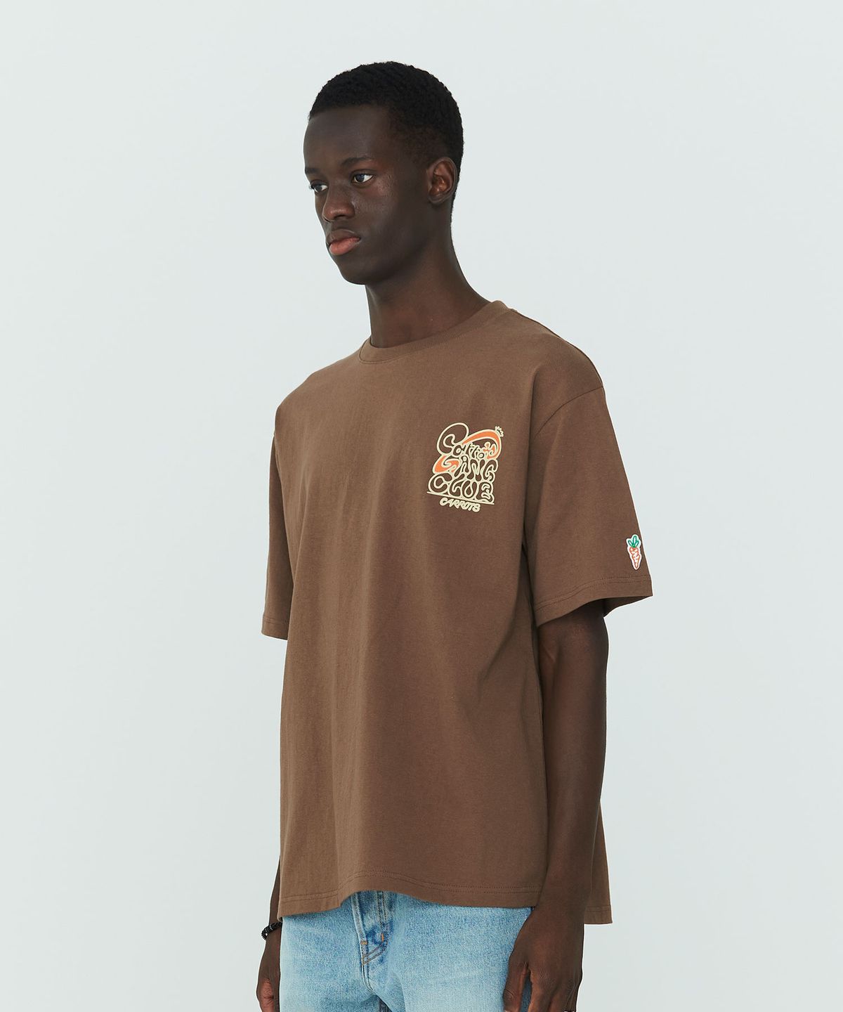 캐롯츠(CARROTS) MELTING CARROT TEE BROWN