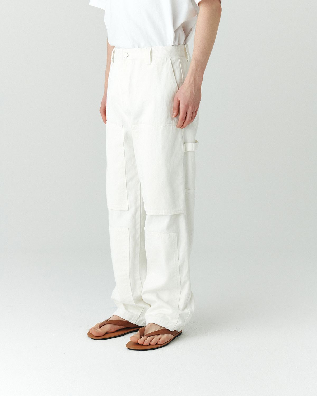 호이테(HEUTE) HET WORK PANTS WHITE